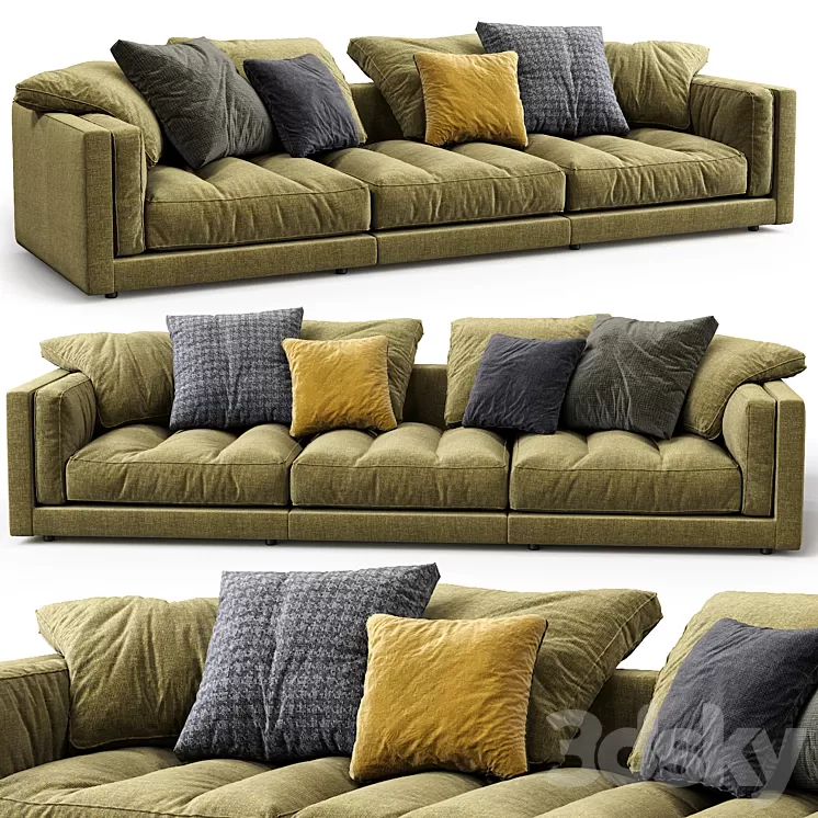Flexform Sofa Lucien 3D Model