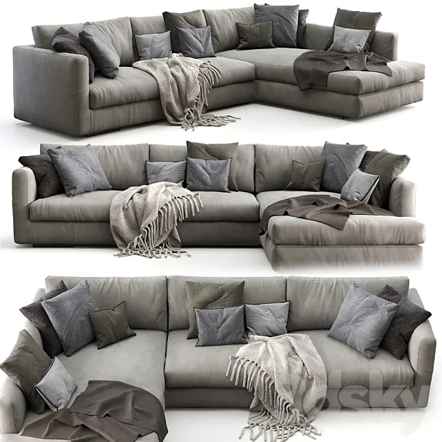 Flexform Sofa MAGNUM 3D Model