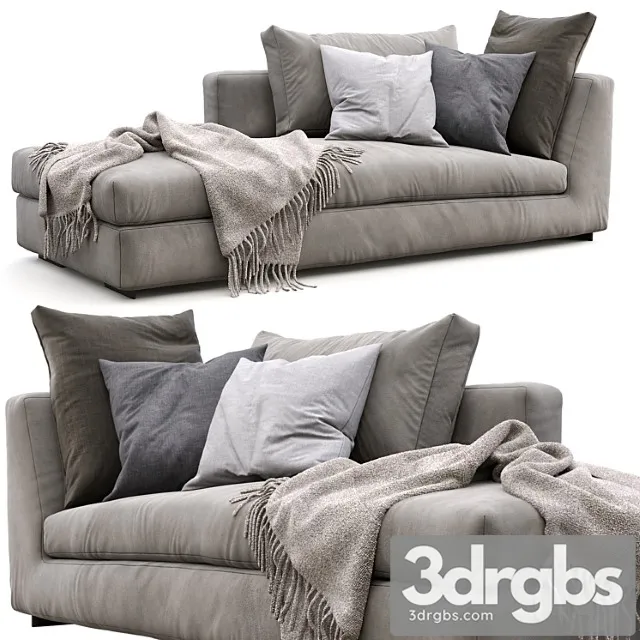 Flexform sofa magnum_2 2 3D Model Download Flexform sofa magnum_2 2 3D Model Download