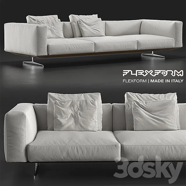 FlexForm Soft Dream 3D Model FlexForm Soft Dream 3D Model