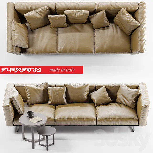 Flexform SOFT DREAM LARGE 3DModel Flexform SOFT DREAM LARGE 3DModel