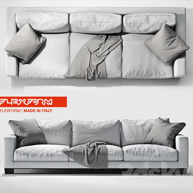 Flexform STATUS 02 3DModel Flexform STATUS 02 3DModel