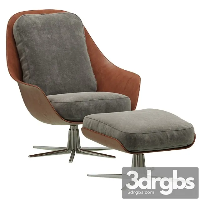 Flexform sveva 3D Model Download