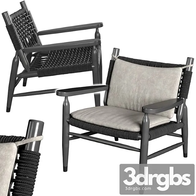 Flexform tessa outdoor 3D Model Download