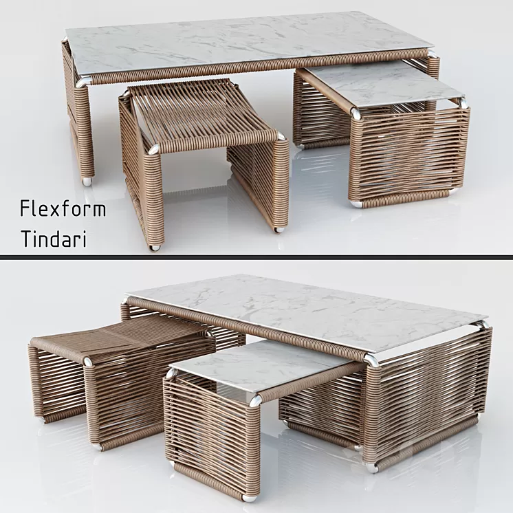 Flexform (tindari) 3D Model Flexform (tindari) 3D Model