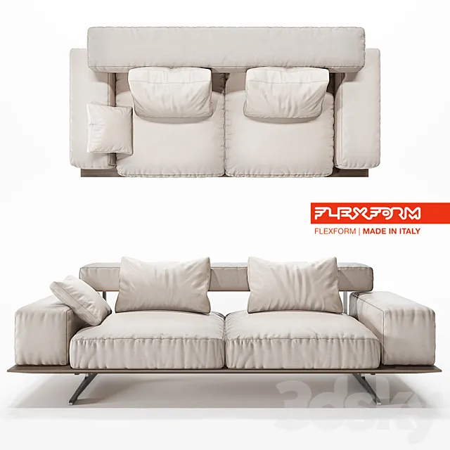 Flexform WING 3DModel Flexform WING 3DModel