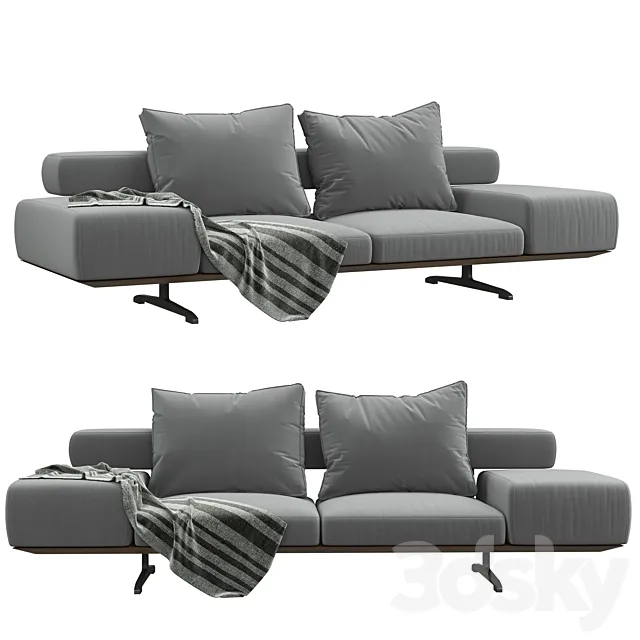 Flexform WING sofa 3DModel Flexform WING sofa 3DModel