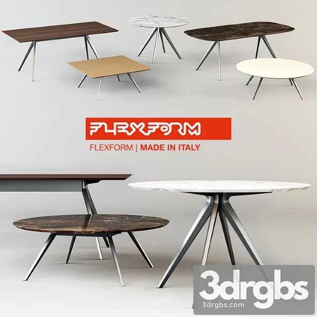 Flexform zefiro 2 3D Model Download Flexform zefiro 2 3D Model Download