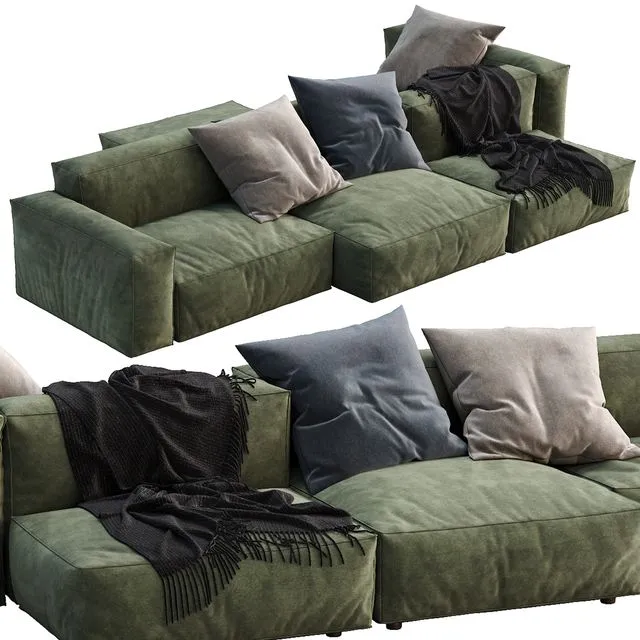 Flexteam Sofa Reef 3D Model