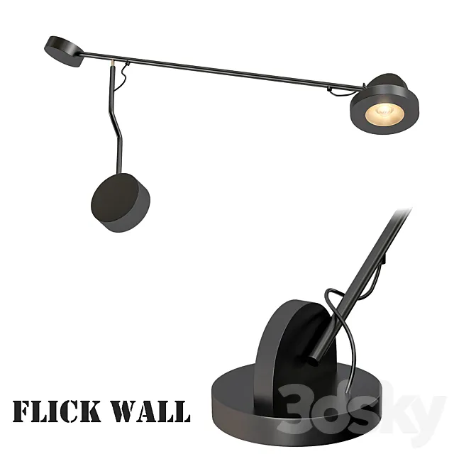 Flick_Wall 3D Model Flick_Wall 3D Model