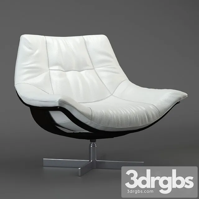 Flight armchair roche bobois 3D Model Download