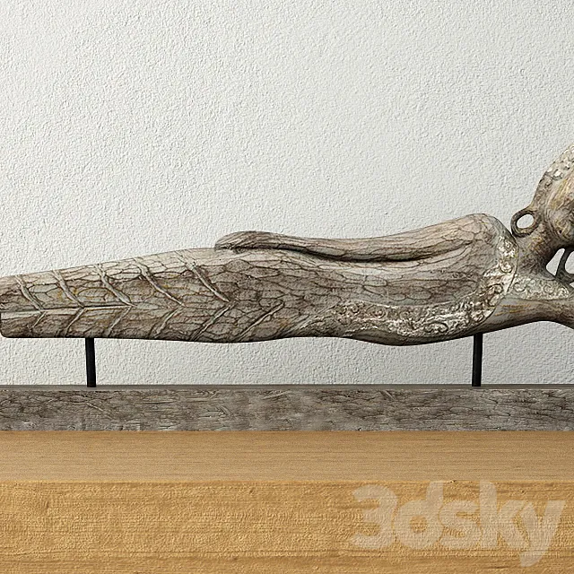 Floating Buddha Figurine 3DModel Floating Buddha Figurine 3DModel