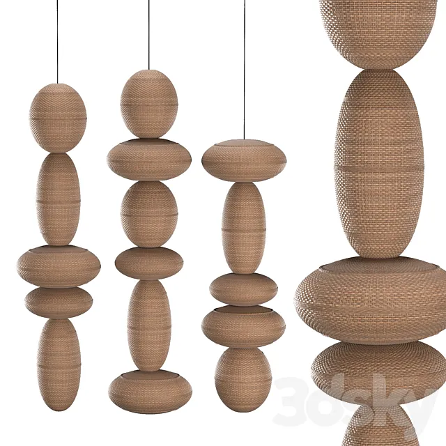 FLOATING TOWERS 3D Model FLOATING TOWERS 3D Model