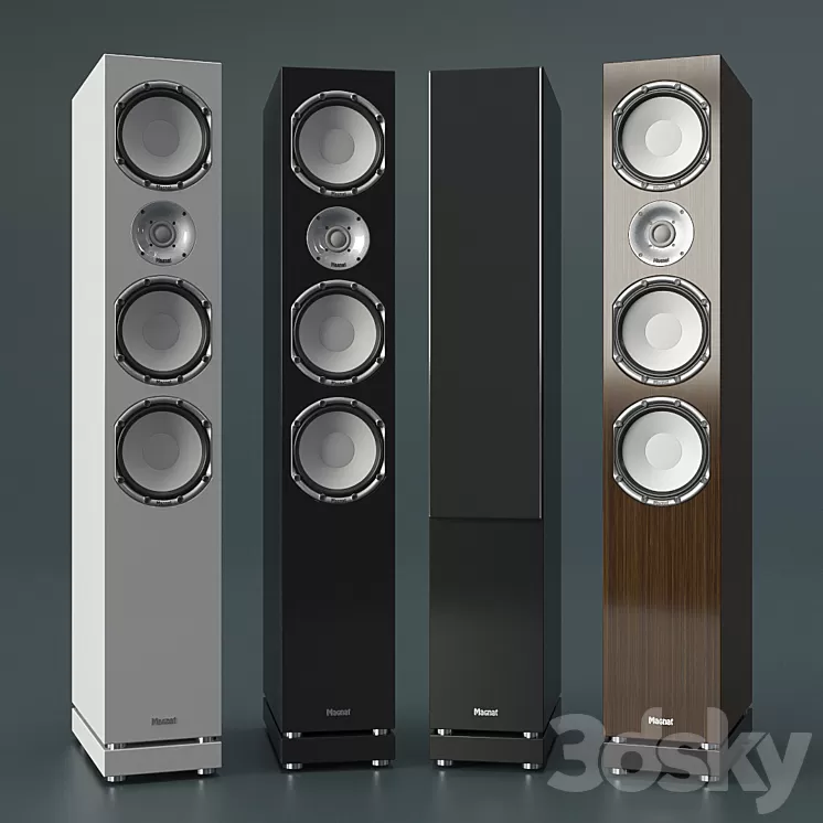 Floor acoustic Magnat Quantum 807 3D Model