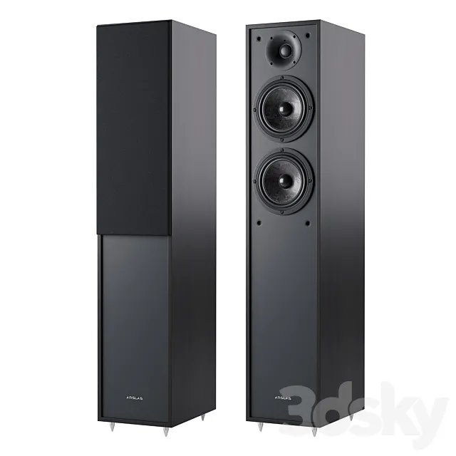 Floor acoustics Arslab Stereo Two 3D Model