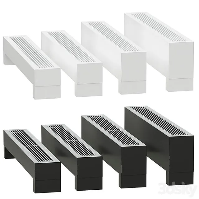 Floor convector Carrera FRH 3D Model