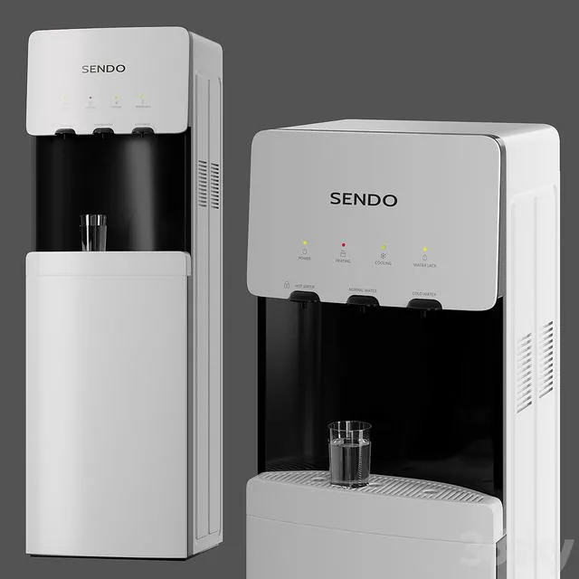 Floor cooler SENDO AQUA 3DC 3D Model