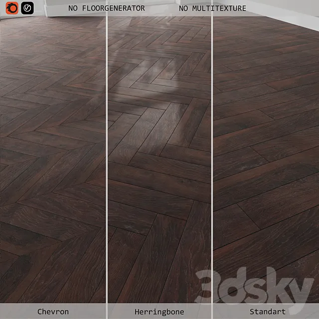 Floor laminate 211 3D Model