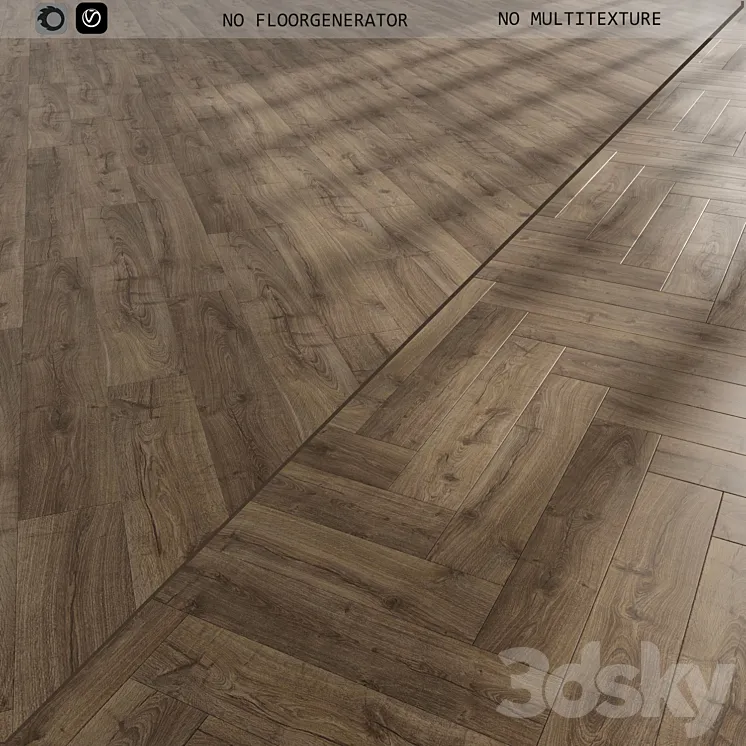 Floor laminate 52 3D Model Free Download