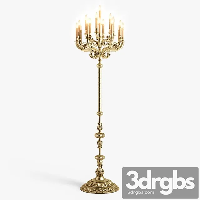 Floor Lamp 194 3D Model Download