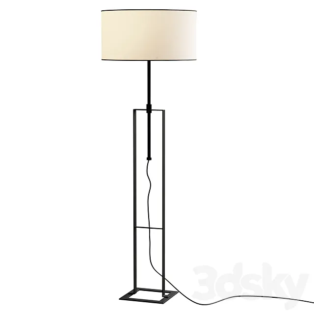 Floor lamp 3D Model Floor lamp 3D Model