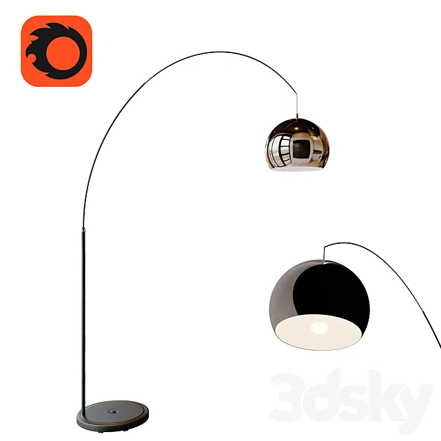 Floor Lamp 3DModel Floor Lamp 3DModel