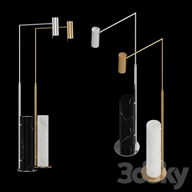 Floor lamp Alma Floor Lamp 3DModel