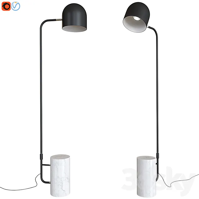 Floor lamp Aromas del Campo LUCA 3D Model