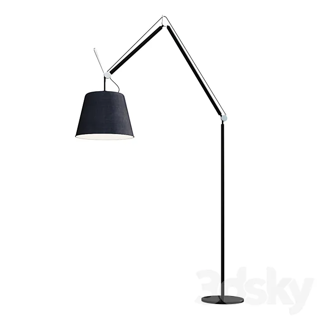 Floor lamp ARTEMIDE TOLOMEO MEGA VLOERLAMP floor lamp 3D Model