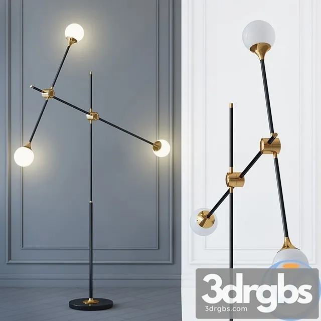 Floor Lamp Baton FLOR 3D Model Download