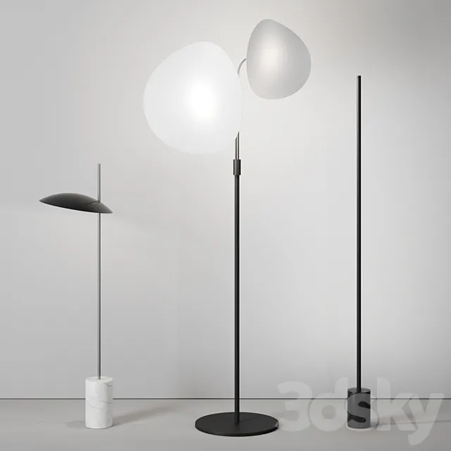 Floor lamp by bs living 3D Model Floor lamp by bs living 3D Model
