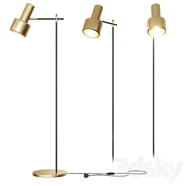 floor lamp cancan 3DModel floor lamp cancan 3DModel