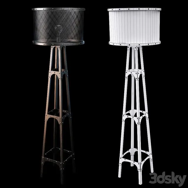 Floor lamp Chehoma 3D Model Floor lamp Chehoma 3D Model