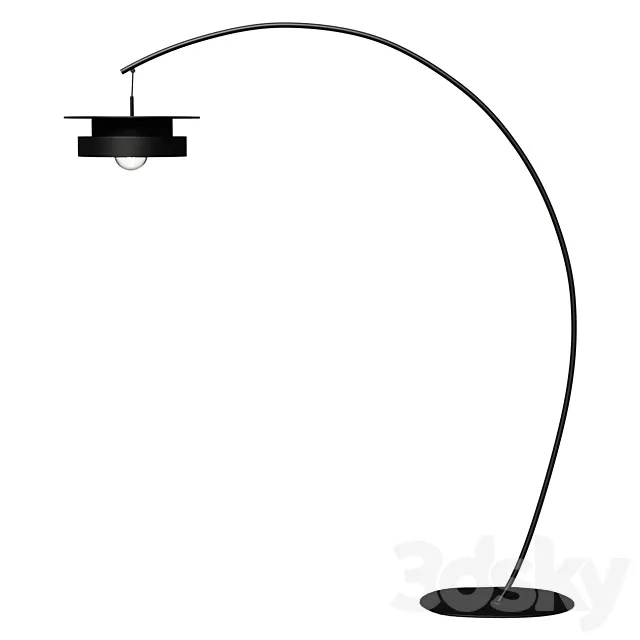 Floor lamp CIRCE 3D Model Floor lamp CIRCE 3D Model