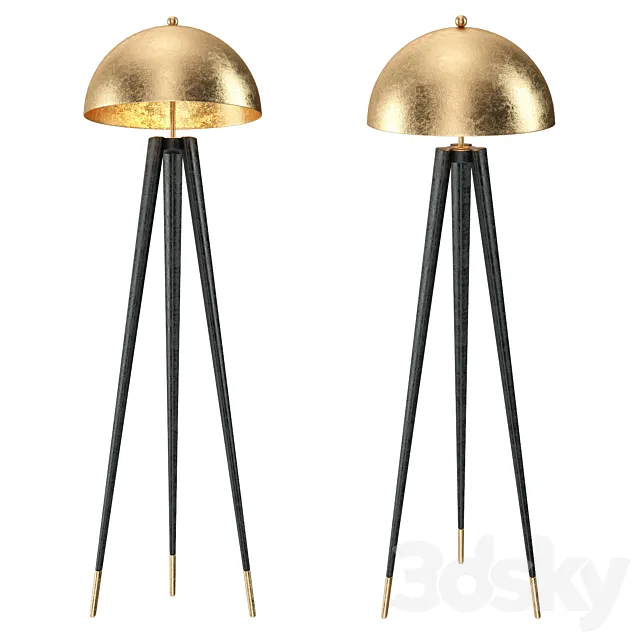 Floor Lamp Coyote 112629 Eichholtz 3DModel