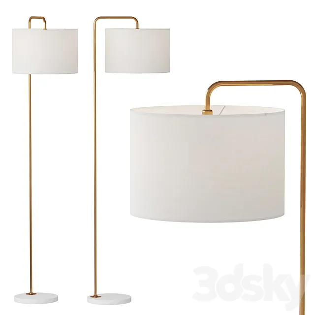 Floor lamp Dantone Home Rupert 3DModel