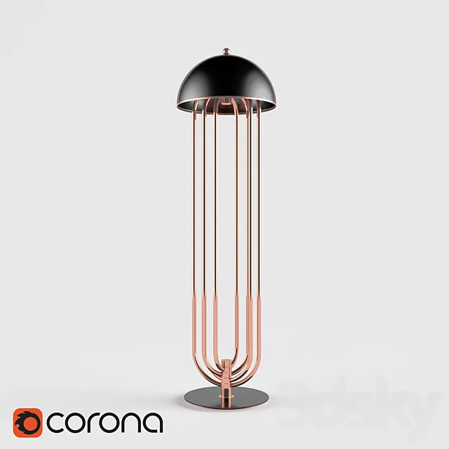 Floor lamp Delightfull TURNER FLOOR 3DModel Floor lamp Delightfull TURNER FLOOR 3DModel