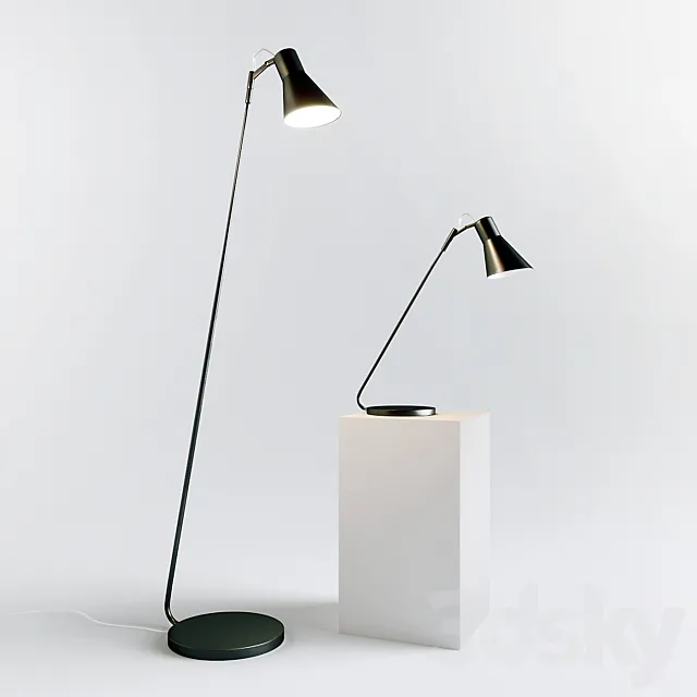 Floor lamp. desktop TAIA Lucente 3DModel