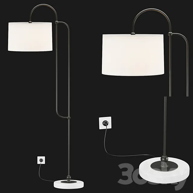 Floor lamp “Dorchester” 3DModel