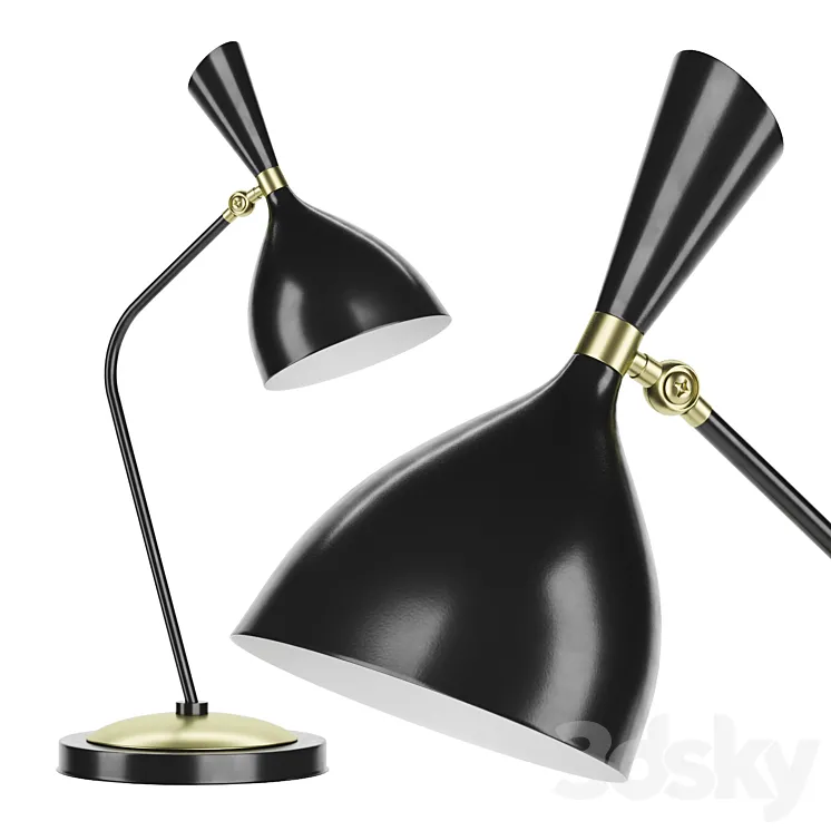 Floor lamp Duke black 43.483 Loft-Concept 3D Model Free Download Floor lamp Duke black 43.483 Loft-Concept 3D Model Free Download