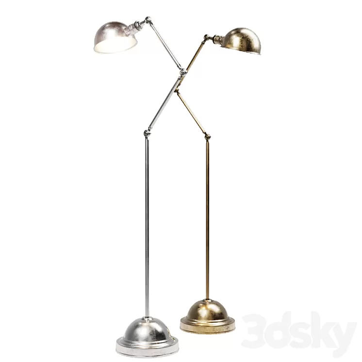 Floor lamp Eichholtz 101404 Soho 3D Model Floor lamp Eichholtz 101404 Soho 3D Model