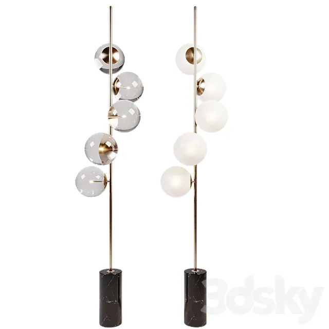 Floor lamp Eichholtz 112317 Tempo 3DModel