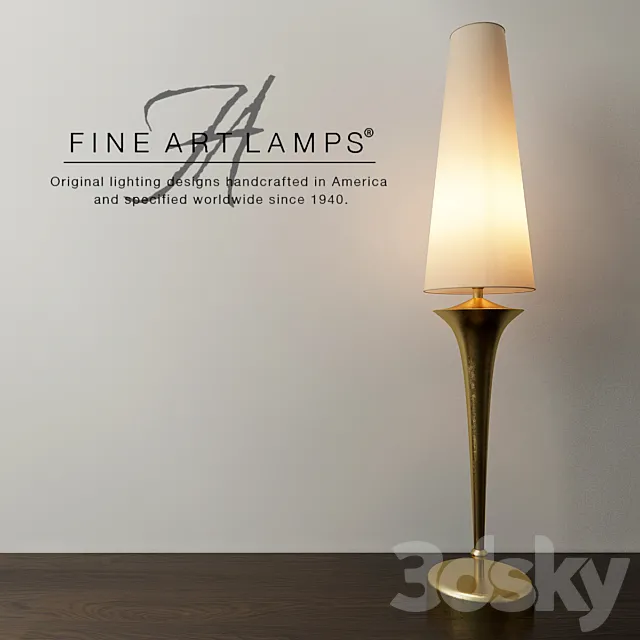 Floor Lamp Fine Art Lamps – 712710ST 3D Model