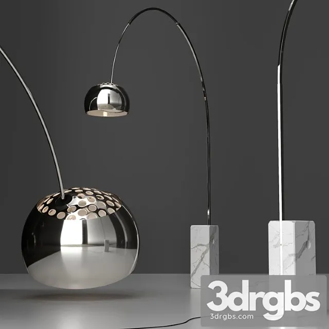 Floor Lamp Flos Arco 3D Model Download