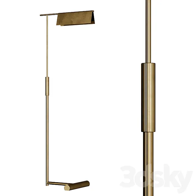 Floor Lamp Foles by Generation Lighting Studio 3D Model Floor Lamp Foles by Generation Lighting Studio 3D Model