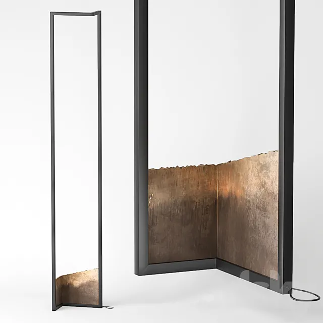 Floor lamp Foundry 3D Model