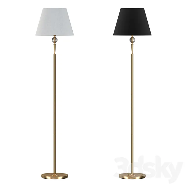 Floor lamp Freya Rosemary 3D Model Floor lamp Freya Rosemary 3D Model
