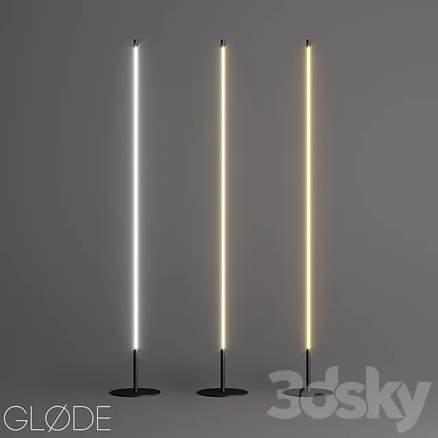 Floor lamp GLODE SimpLumen 3DModel Floor lamp GLODE SimpLumen 3DModel