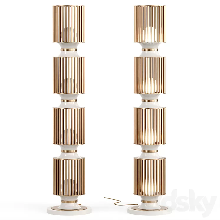 Floor lamp GRANT Mezzo 3D Model
