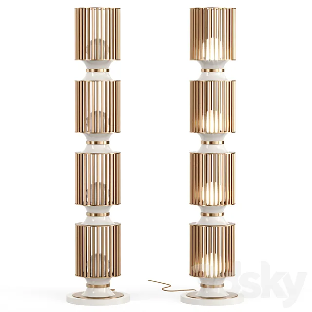 Floor lamp GRANT Mezzo 3DModel